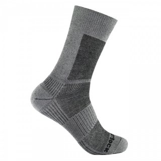 Wrightsock Merino Coolmesh II - doppellagige Socken Unisex grey smoke 34 - 37