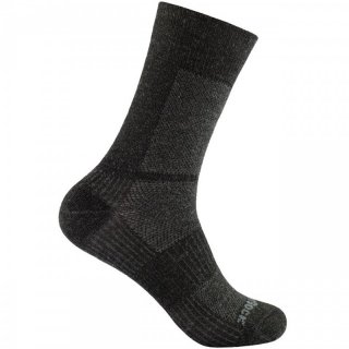 WRIGHTSOCK Merino Coolmesh II - Socken Unisex grey black XL = 45,5 - 49