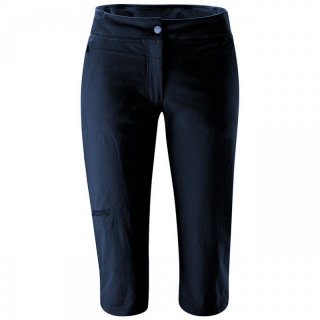 maier sports Inara 3/4 Vario | schmal geschnittene Capri-Wanderhose Damen night sky 38