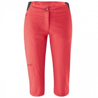 maier sports Inara 3/4 Vario | schmal geschnittene Capri-Wanderhose Damen strawberry 38