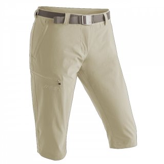 maier sports Inara slim 3/4 Women - Capri-Wanderhose Damen brown rice 42