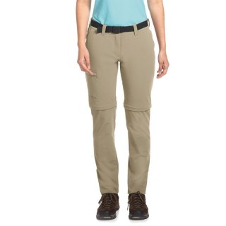 maier sports Inara slim zip Women - Zipp-Off Wanderhose Damen coriander 44