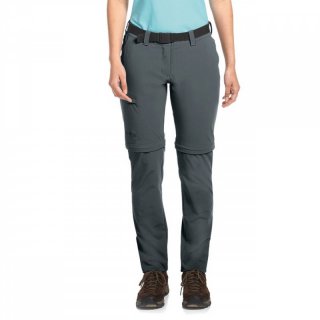 maier sports Inara slim zip Women - Zipp-Off Wanderhose Damen graphite 23