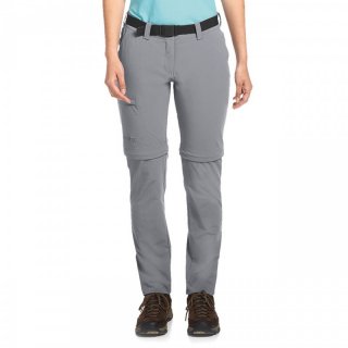 maier sports Inara slim zip Women - Zipp-Off Wanderhose Damen sleet 42