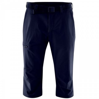 maier sports Jennisei Men - Capri-Wanderhose Herren night sky 50