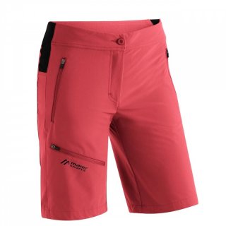 maier sports Latit Short - Damen watermelon red 44