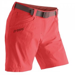 maier sports Lulaka Shorts Women - Damen red orcher/sunried tom 42
