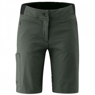 maier sports Lulaka Shorts Women - knielange Wanderhose Damen kombu green 38