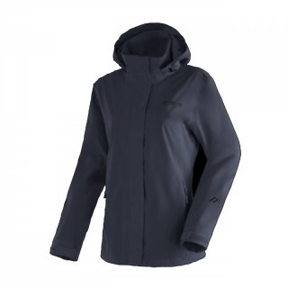 maier sports Metor rec Women - Regenjacke Damen mit abnehmbarer Kapuze nightsky 21