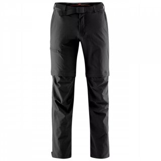maier sports Tajo Men - Zipp-Off Wanderhose Herren black 110