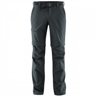 maier sports Tajo Men - Zipp-Off Wanderhose Herren graphite 29