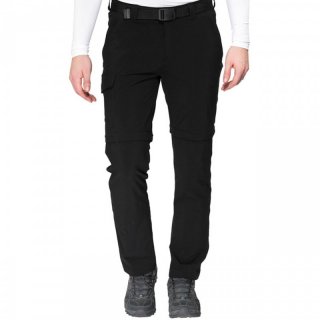 maier sports Torid slim zip Men | Zipp-Off Wanderhose Herren schwarz 54