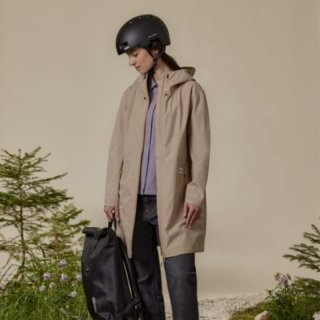 maloja MoldauM. Urban Tech Trench - Regenmantel im Parka-Stil, Damen