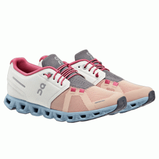 on Cloud 5 - Ultraleicht-Laufschuhe/Freizeitschuhe Damen ice / prairie 42 / 8 UK
