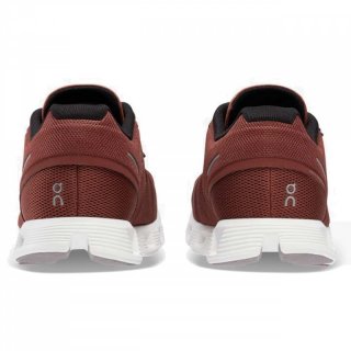 on Cloud 5 - Ultraleicht-Laufschuhe/Freizeitschuhe Herren ruby / rust 42.5 / 8.5 UK