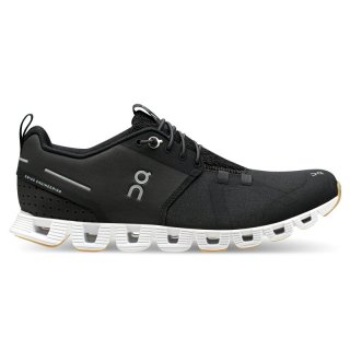 on Cloud Terry - ultraleichte Freizeitschuhe/Sneaker Damen black white 38.5 / 5.5 UK