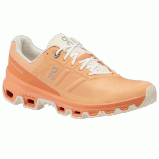 on Cloudventure - Trailrunningschuhe Damen copper / orange 42 / 8 UK