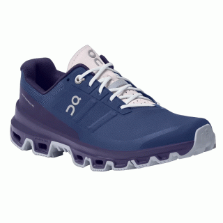 on Cloudventure - Trailrunningschuhe Damen twilight / acai 40.5 / 7 UK