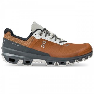 on Cloudventure Waterproof - wasserdichte Trailrunningschuhe Herren pecan / lead 42.5 / 8.5 UK