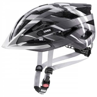 uvex air wing cc - Fahrradhelm black silver matt 56 - 60 cm