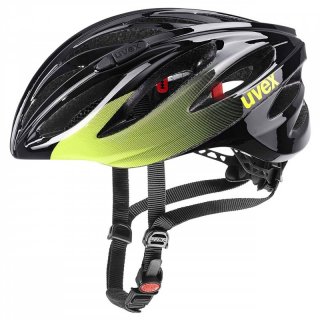 uvex boss race - Fahrradhelm/Rennradhelm black-lime 52-56