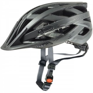 uvex i-vo cc - Allround-Fahrradhelm black-smoke mat 56-60