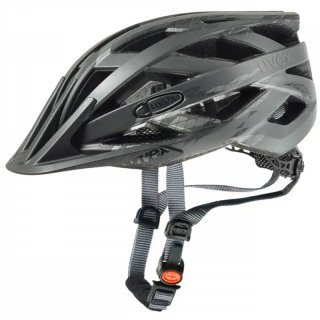 uvex i-vo cc - Allround-Fahrradhelm black smoke matt 56-60