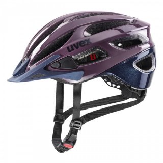 uvex true - Allround-Fahrradhelm Damen plum deep space 55-58